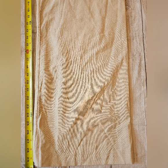 CIDER Size XL• Wide Leg Linen Beige Super High Rise Pleated Trousers New w/ Tags - Picture 9 of 9